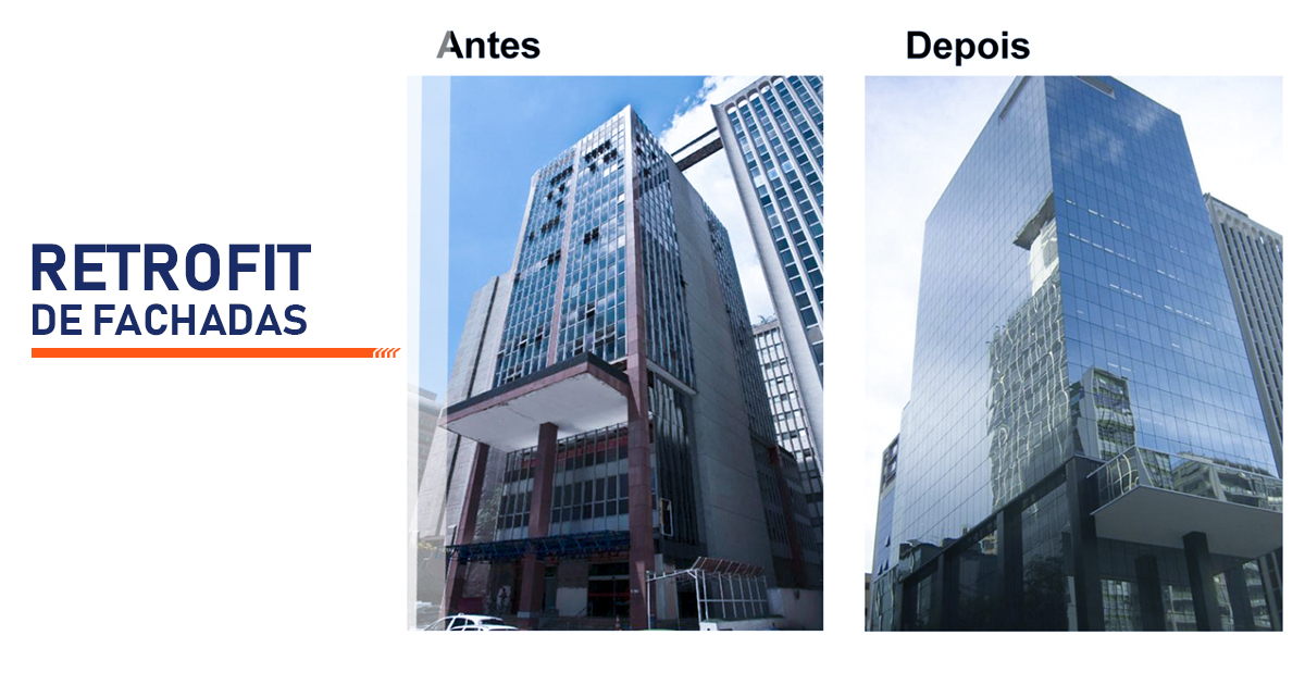 Retrofit de Fachadas Santo André Bangú SP